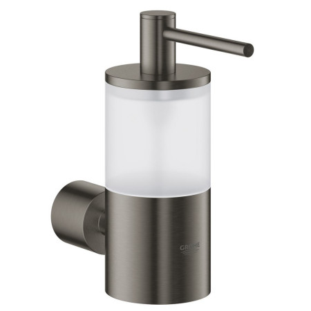40306AL3/40304AL3 Grohe Spa Atrio Brushed Hard Graphite Soap Dispenser (1)