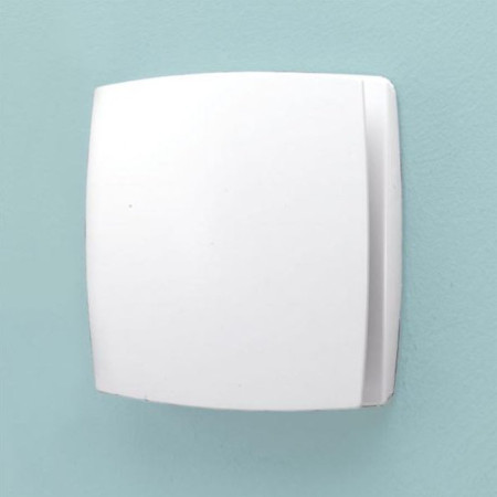 HIB Breeze White Wall Mounted Extractor Fan with Timer