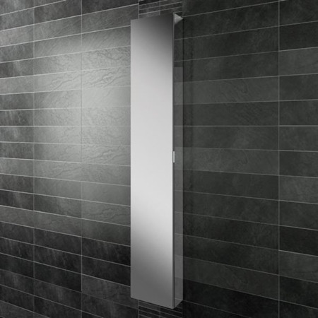 HIB Eris 30 Aluminium Tall Slimline Bathroom Cabinet main image