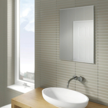 HIB Joshua Bevelled Bathroom Mirror