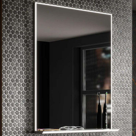 78735000 HIB Platform 60 LED Illuminated Bathroom Mirror Lifestyle