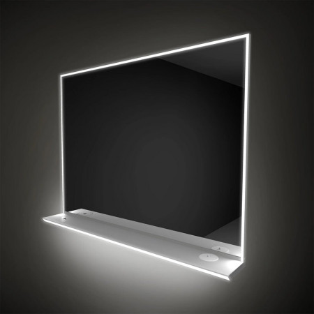 HIB Platform 80 LED Illuminated Bathroom Mirror