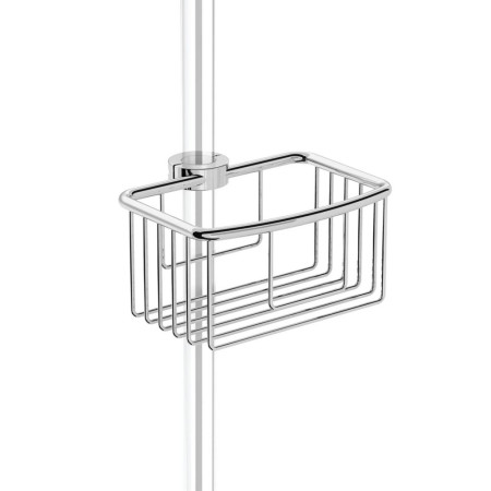 ACSBCH01 HIB Traditional Riser Rail Clip On Shower Basket Cut Out