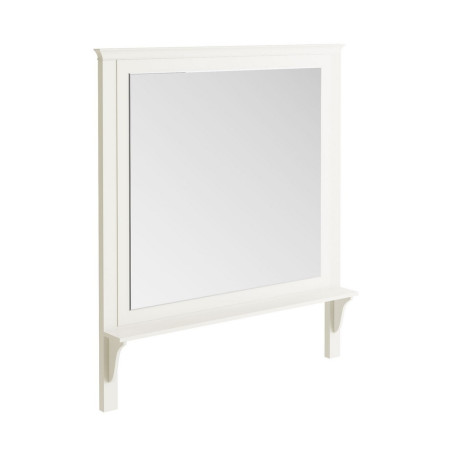 HARR-1200-MIRROR-ALMOND Harrogate Almond White 1200 x 1400mm Framed Bathroom Mirror