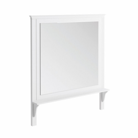 HARR-1200-MIRROR-ARCTIC Harrogate Arctic White 1200 x 1400mm Framed Bathroom Mirror