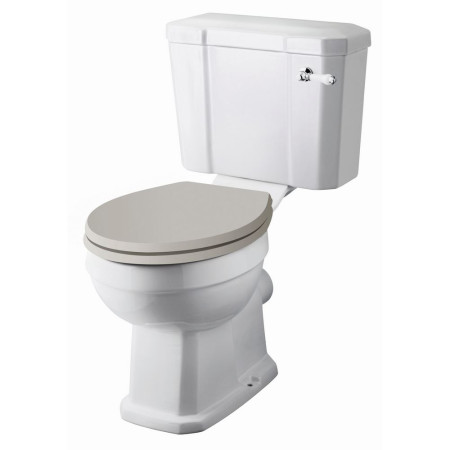HAR012/HAR002 Harrogate Comfort Height Close Coupled WC with Soft Close Seat (1)