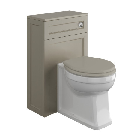 Harrogate Dovetail Grey 500mm WC Unit