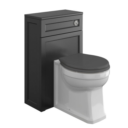 Harrogate Spa Grey 500mm WC Unit