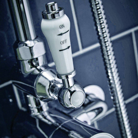 SHOWER007 Harrogate Traditional Exposed Rigid Riser Shower (2)