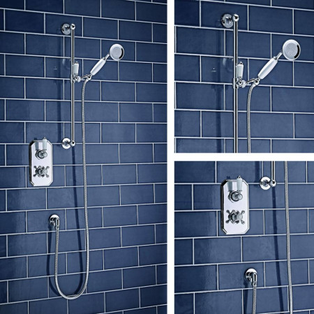 Harrogate Traditional Thermostatic Shower Set One (1)
