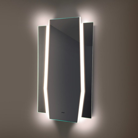 HiB Maxim 50 Shaped LED Bathroom Mirror