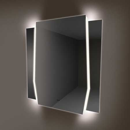 HiB Maxim 80 Shaped LED Bathroom Mirror
