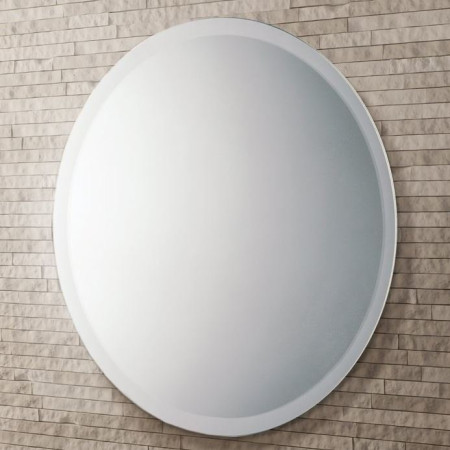 HiB Rondo 500mm Circular Bevelled Mirror
