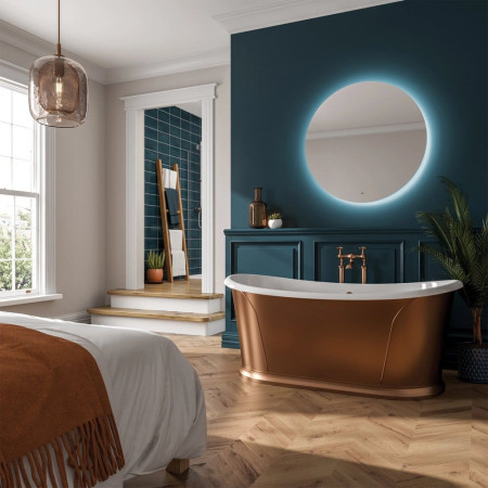 79130000 HiB Theme 100 Illuminated Bathroom Mirror Lifestyle