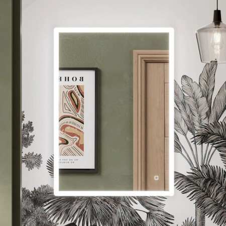 78750000 HiB Vega 50 LED Illuminated Bathroom Mirror Lifestyle