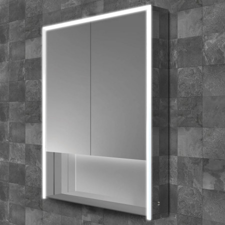 HiB Verve 60 Illuminated Bathroom Mirrored Cabinet