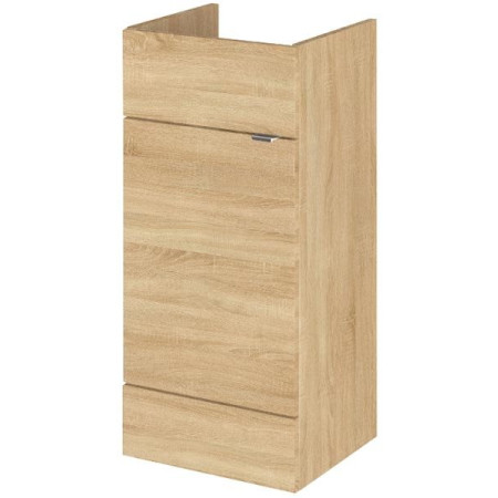 Hudson Reed Fusion 400mm Single Fitted Vanity Unit - Natural Oak