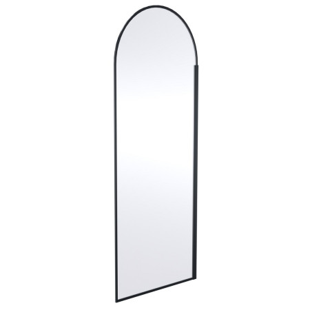 Hudson Reed 800mm Arched Black Wetroom Screen