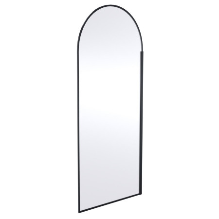 Hudson Reed 900mm Arched Black Wetroom Screen