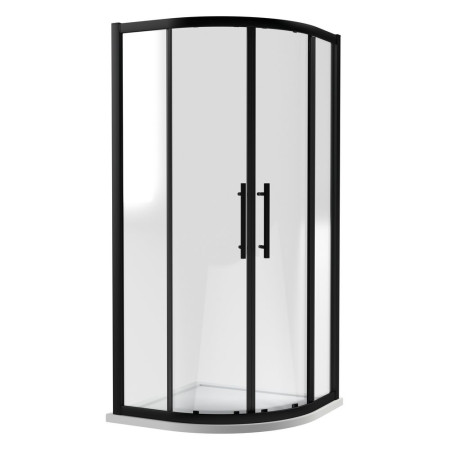 Hudson Reed Apex Black 1000mm Quadrant Shower Enclosure