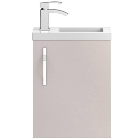 Hudson Reed Apollo Compact 400mm Wall Hung Cashmere Unit & Basin
