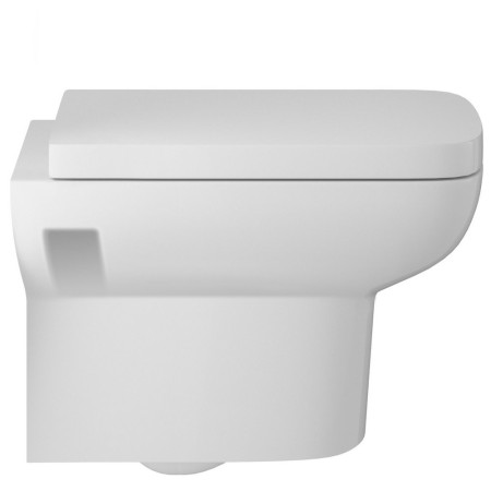 CPA005 Hudson Reed Arlo Wall Hung Pan & Soft Close Seat Side View