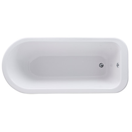 RL1707 Hudson Reed Barnsbury Single Ended Freestanding Bath 1700mm Top View