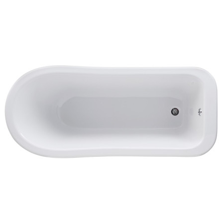 RL1690 Hudson Reed Brockley Single Ended Freestanding Slipper Bath 1700mm Top View