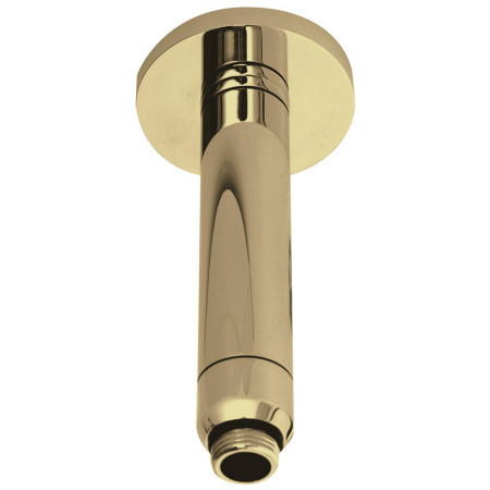 Hudson Reed Brushed Brass Ceiling Mounted Shower Arm
