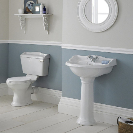 CRT004 Hudson Reed Chancery Close Coupled Pan & Cistern Lifestyle