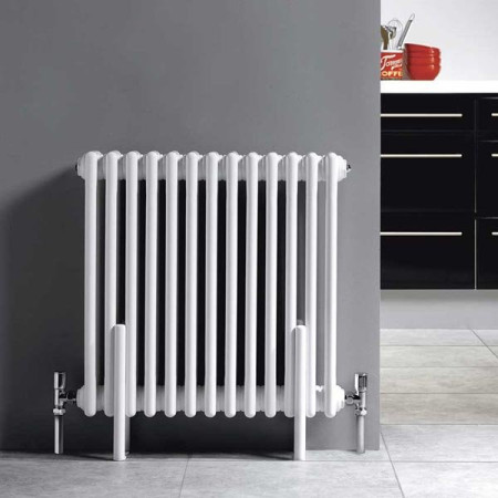 Hudson Reed Colosseum Floor Mounting Legs - High Gloss White