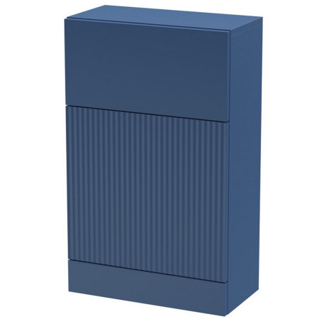 Hudson Reed Fluted 500mm WC Unit Satin Blue