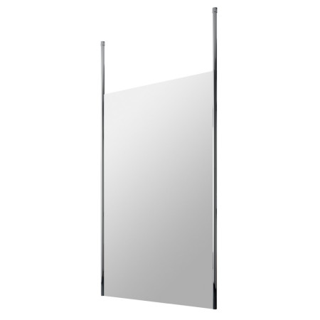 GPCP12 Hudson Reed Freestanding Wetroom Screen with Double Ceiling Posts 1200mm (1)