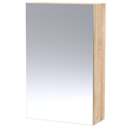 Hudson Reed Fusion 450mm Mirror Unit in Bleached Oak