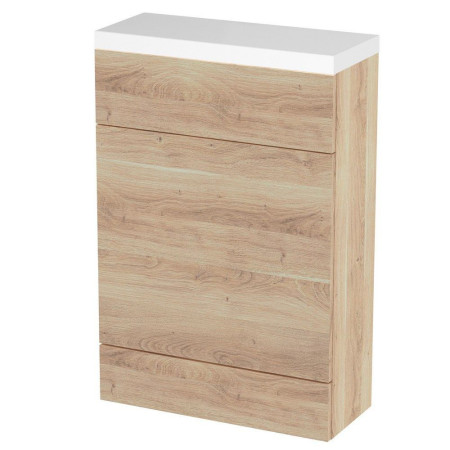 CBI3019 Hudson Reed Fusion 600mm WC Unit & Polymarble Top (1)