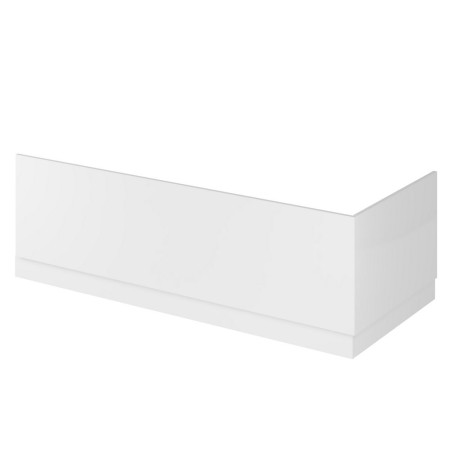 Hudson Reed Fusion 750mm End Bath Panel & Plinth in Gloss White