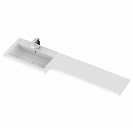 Hudson Reed Fusion Combi Unit 1500mm Full Depth in Gloss Grey LH
