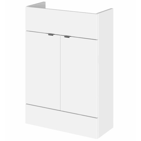 Hudson Reed Fusion Combination 1200mm Full Depth Vanity & Storage Unit in Gloss White LH
