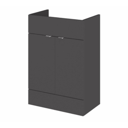Hudson Reed Fusion Combination Units 1500mm Full Depth in Gloss Grey LH