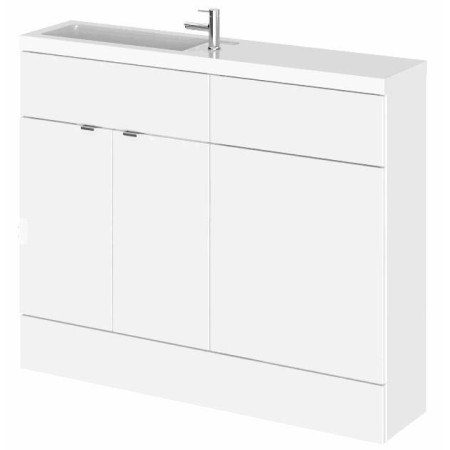 Hudson Reed Fusion Slimline Compact 1100mm Combination Unit with Basin