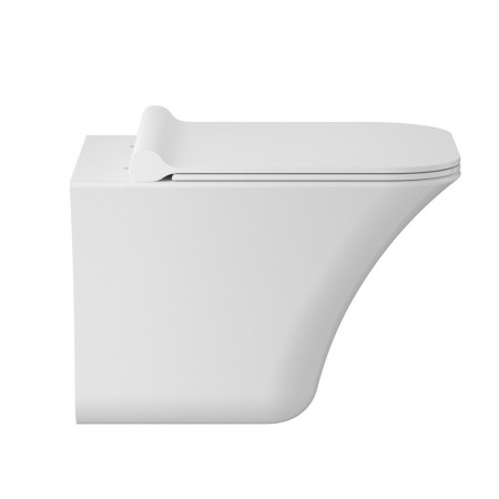 NCT140 Hudson Reed Grace Rimless Wall Hung Pan & Soft Close Seat (2)