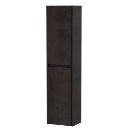 Hudson Reed Havana 350mm Wall Hung Tallboy Unit in Metallic Slate