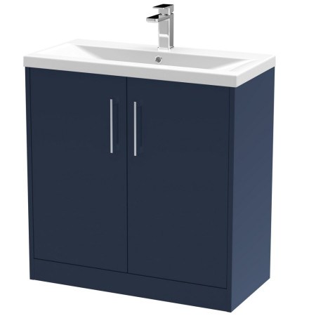 Hudson Reed Juno Midnight Blue 800mm Vanity Unit
