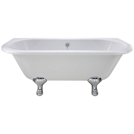 RE1701 Hudson Reed Kenton Back to Wall Double Ended Freestanding Bath 1700mm (1)
