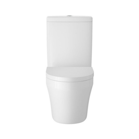 Hudson Reed Luna Flush to Wall WC Pan with Cistern & Soft Close Seat