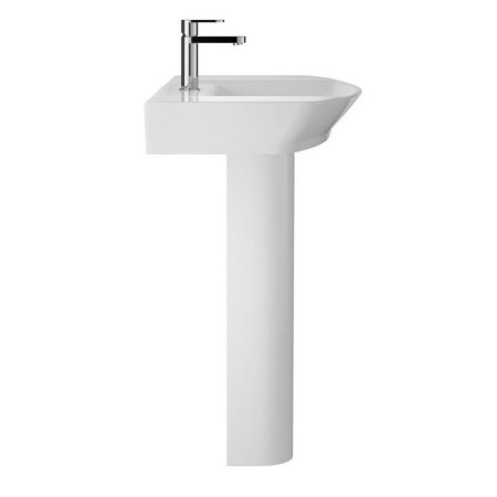 CCL002 Hudson Reed Maya 550mm Basin & Full Pedestal (2)
