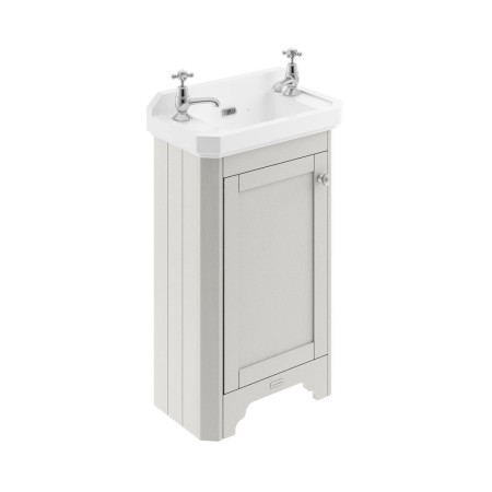 LOF469 Hudson Reed Old London 515mm Cabinet and Basin 2TH Timeless Sand