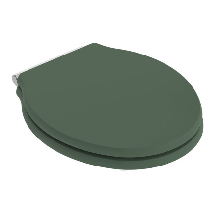 LOS898 Hudson Reed Old London Ryther Soft Close Toilet Seat Hunter Green (1)