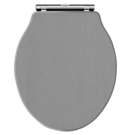 LOS298 Hudson Reed Old London Ryther Soft Close Toilet Seat Storm Grey (1)
