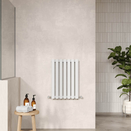 HL337D Hudson Reed Revive Horizontal White 600 x 412mm Double Panel Radiator Lifestyle